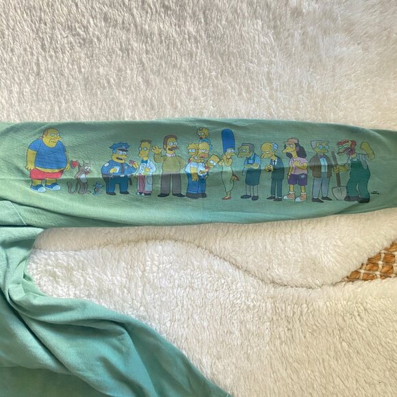 Simpsons x H&M Long Sleeve T-Shirt – Characters on Both Sleeves – Size Small - Picture 7 of 13